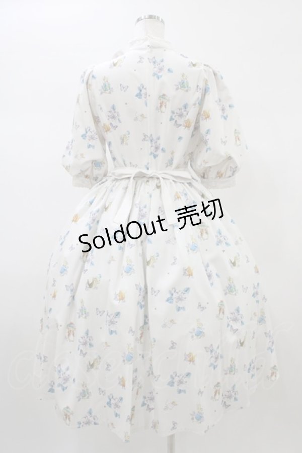 画像2: Innocent World / ピーターラビット小花レースワンピース M オフ H-26-01-04-1034-IW-OP-NS-ZH (2)