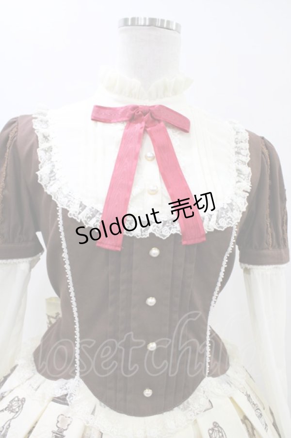 画像4: Angelic Pretty / Victorian Letterワンピース Free 生成り H-26-01-04-1038-AP-OP-NS-ZH (4)