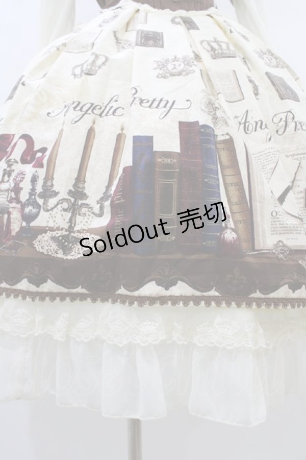 画像5: Angelic Pretty / Victorian Letterワンピース Free 生成り H-26-01-04-1038-AP-OP-NS-ZH (5)