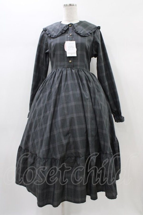 画像1: m petit by misako / TT*AOKチェックOP S グレー H-26-01-04-1039-LO-OP-NS-ZH (1)