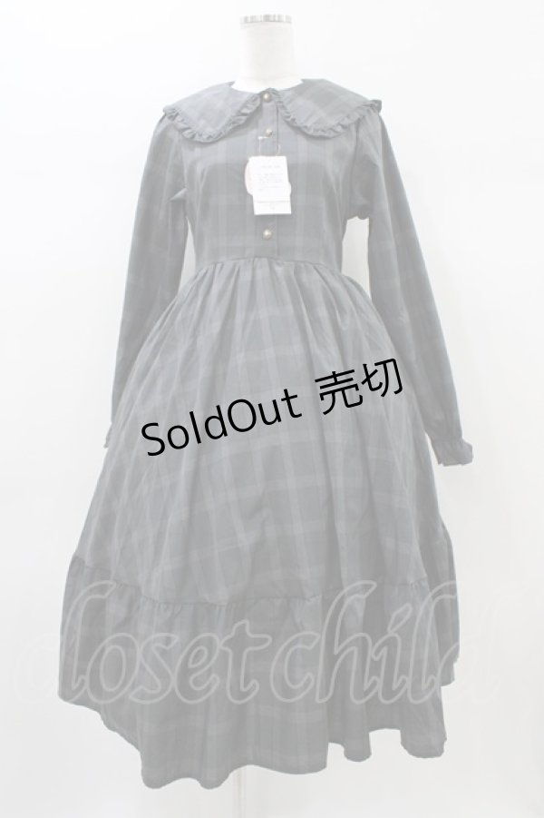 画像1: m petit by misako / TT*AOKチェックOP S グレー H-26-01-04-1039-LO-OP-NS-ZH (1)