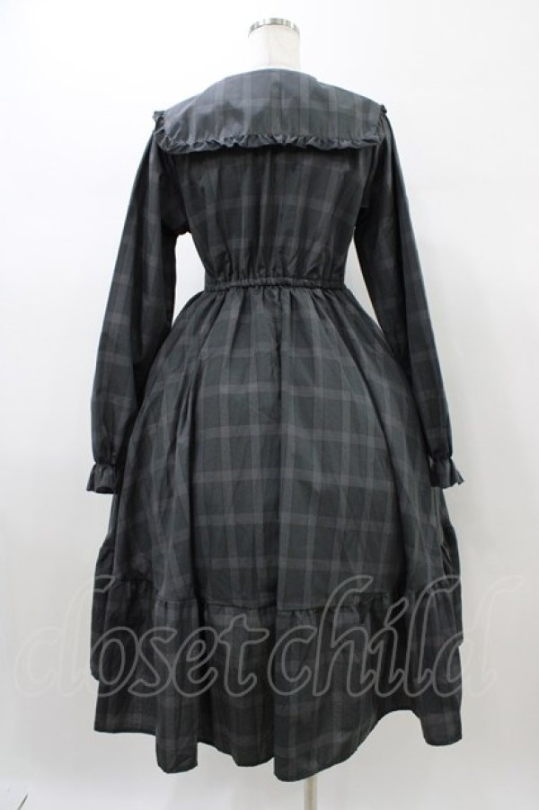 画像2: m petit by misako / TT*AOKチェックOP S グレー H-26-01-04-1039-LO-OP-NS-ZH (2)