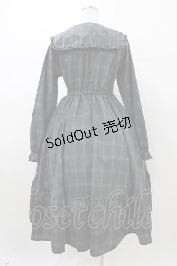 画像2: m petit by misako / TT*AOKチェックOP S グレー H-26-01-04-1039-LO-OP-NS-ZH (2)