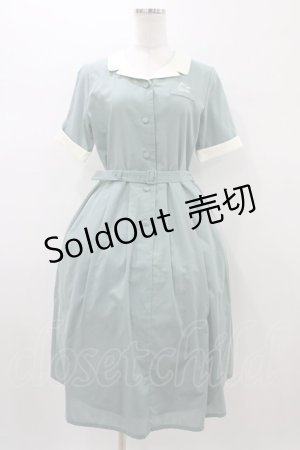 画像: F i.n.t / クレリック開衿ワンピース/ポチャッコ Free Green H-26-01-04-1043-CA-OP-NS-ZH