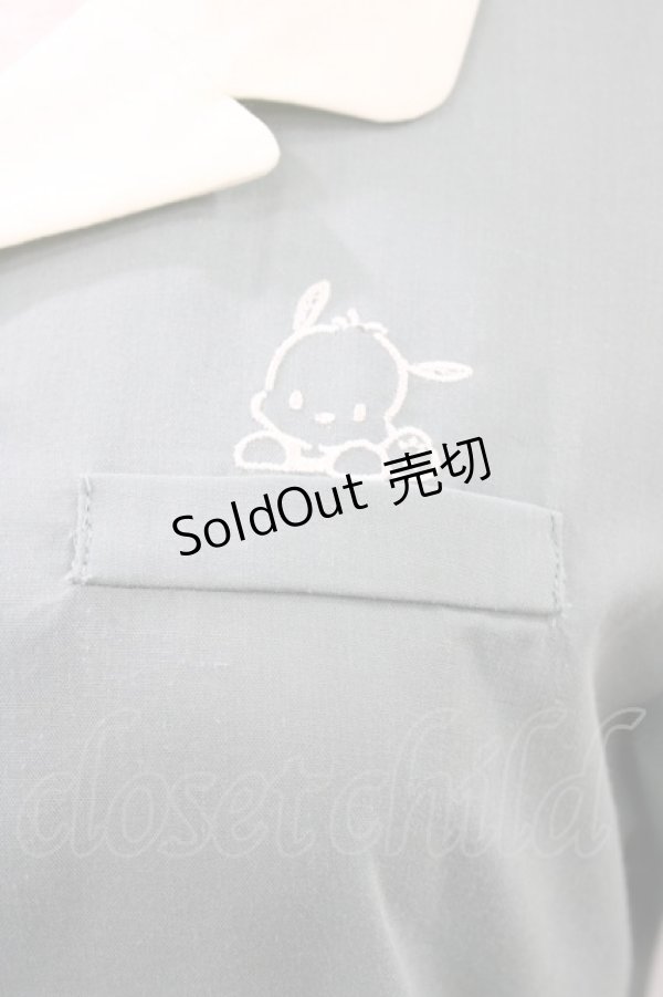 画像3: F i.n.t / クレリック開衿ワンピース/ポチャッコ Free Green H-26-01-04-1043-CA-OP-NS-ZH (3)