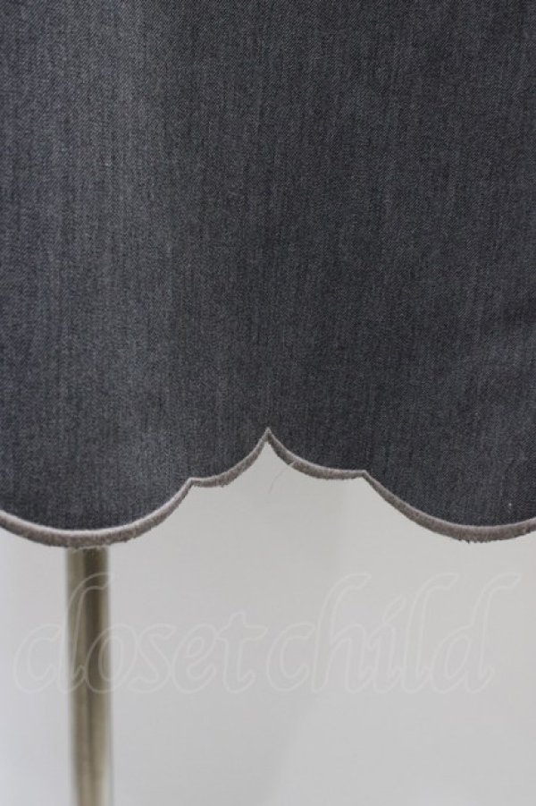 画像3: an another angelus / ローズカットワーク刺繍ジャンパースカート Free GRAY H-26-01-04-1049-CA-OP-NS-ZH (3)