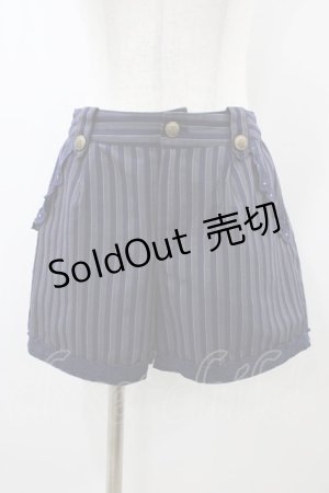 画像: axes femme / レジメンタルストライプパンツ M ネイビー H-26-01-04-1055-AX-PA-NS-ZH