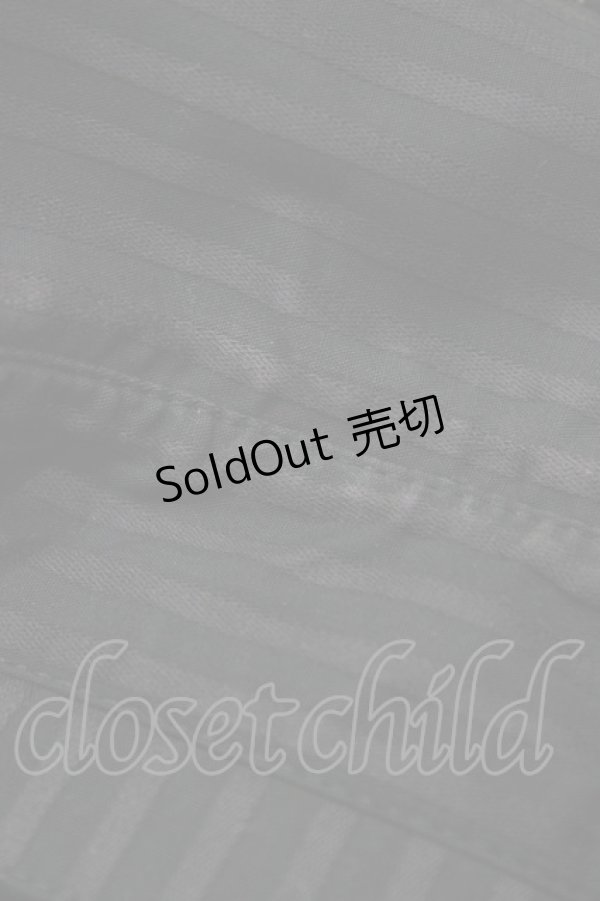 画像3: ALICE and the PIRATES / ストライプクランベスト Free ブラック H-26-01-04-1056-PA-TO-NS-ZH (3)