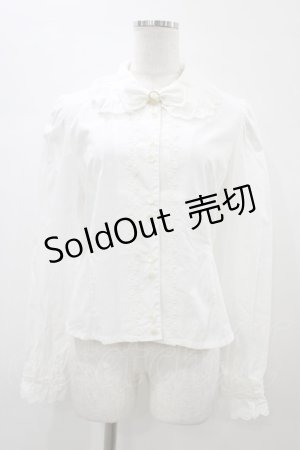 画像: ALICE and the PIRATES / コロネットブラウス Free ホワイト H-26-01-04-1058-PA-BL-NS-ZH