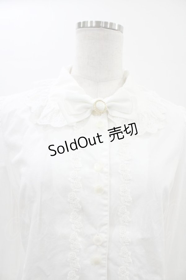 画像3: ALICE and the PIRATES / コロネットブラウス Free ホワイト H-26-01-04-1058-PA-BL-NS-ZH (3)