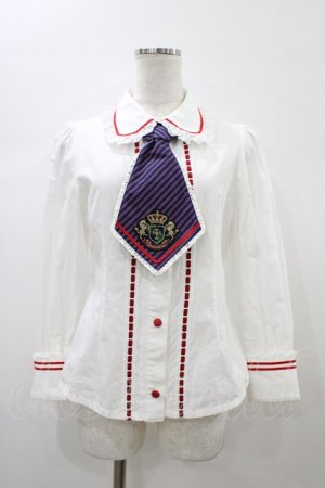 ク1 アリスアンドザパイレーツ　長袖ブラウス　姫袖　薔薇レース　薔薇ボタン　生成 ALICE and the PIRATES新宿店 リニューアルOPEN3周年記念Monthly 特別