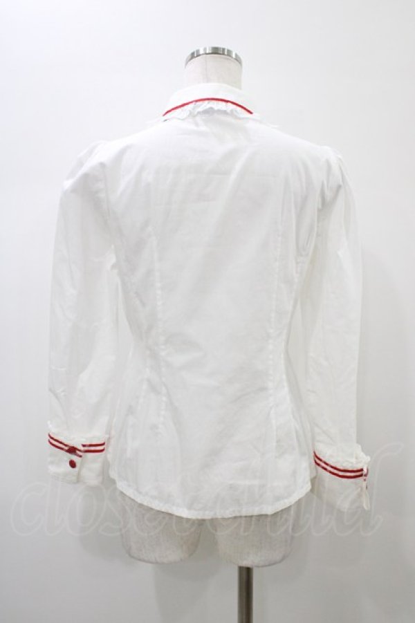 画像2: ALICE and the PIRATES / Holy Schoolブラウス Free オフ H-26-01-04-1059-PA-BL-NS-ZH (2)