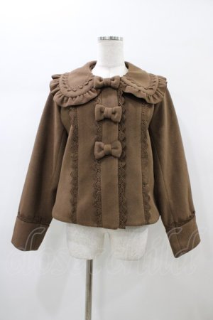 画像: axes femme Kawaii / ショコラベアショートコート M ショコラ H-26-01-04-1062-AX-CO-NS-ZH