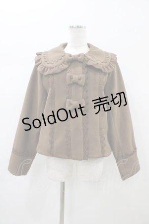 画像: axes femme Kawaii / ショコラベアショートコート M ショコラ H-26-01-04-1062-AX-CO-NS-ZH