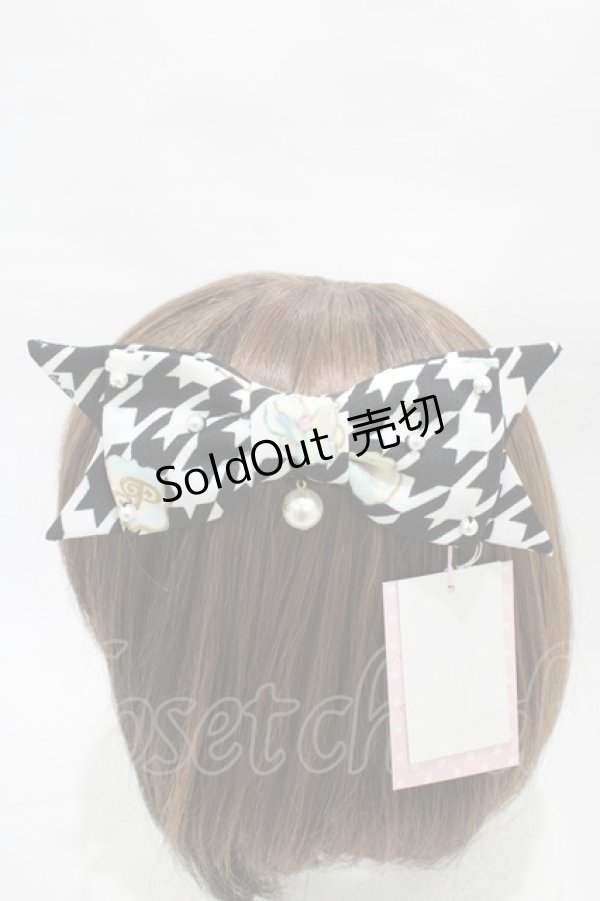 画像2: Angelic Pretty / Whip Collectionバレッタ  ブラック H-26-01-04-1008-AP-AC-NS-ZH (2)