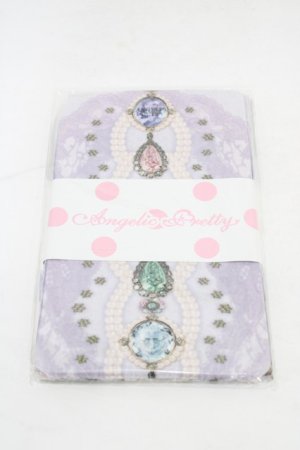 画像: Angelic Pretty / Dreamy Jewelタイツ  ラベンダー H-26-01-04-1013-AP-ZA-NS-ZH