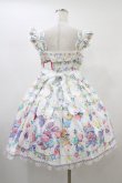 画像2: Angelic Pretty / Happy Garlandジャンパースカート Free シロ H-26-01-04-1019-AP-OP-NS-ZH (2)
