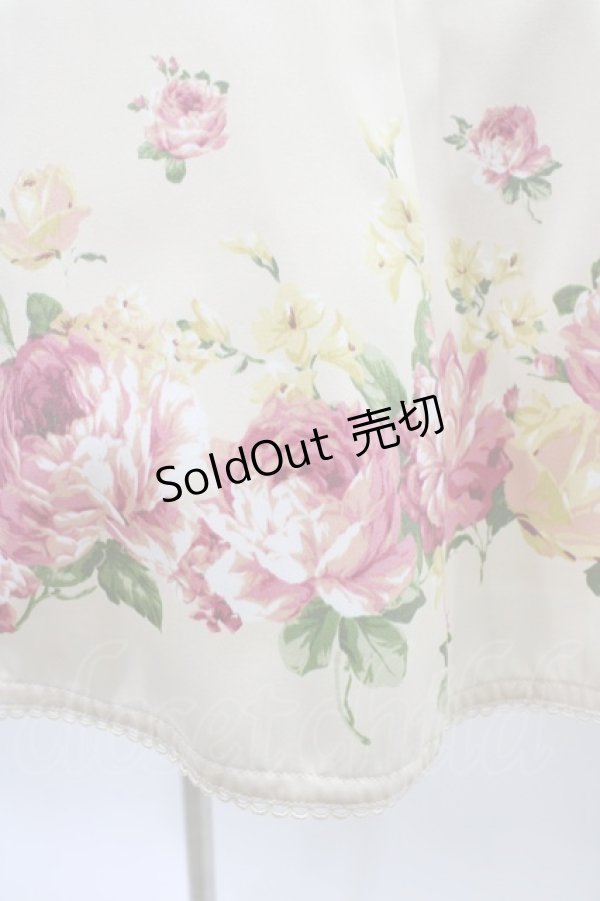 画像5: Innocent World / フローラジャンパースカート M 生成り H-26-01-04-1020-IW-OP-NS-ZH (5)