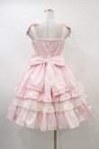画像2: Angelic Pretty / リボンシャーリングジャンパースカート Free ピンク H-26-01-04-1021-AP-OP-NS-ZH (2)