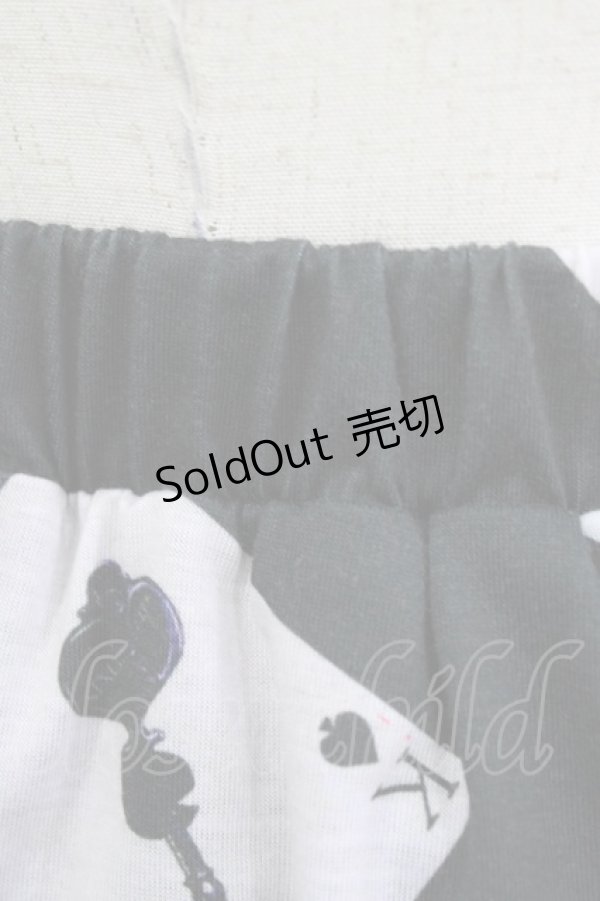 画像4: KINGLYMASK KMK / へっどふぉんワールドベアートランプ切替スカート  黒 H-26-01-04-048-PU-SK-KB-ZH (4)