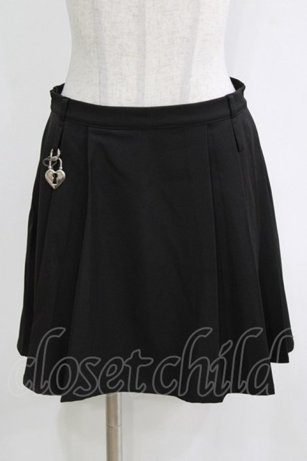 画像1: PUNK RAVE / プリーツミニスカート S 黒 H-26-01-04-049-PU-SK-KB-ZH (1)