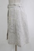 画像2: MILK / スイートハートスカート  サックスチェック H-26-01-04-052-ML-SK-KB-ZH (2)