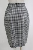 画像3: MILK / BABYタイトスカート  ブラックギンガム H-26-01-04-054-ML-SK-KB-ZH (3)