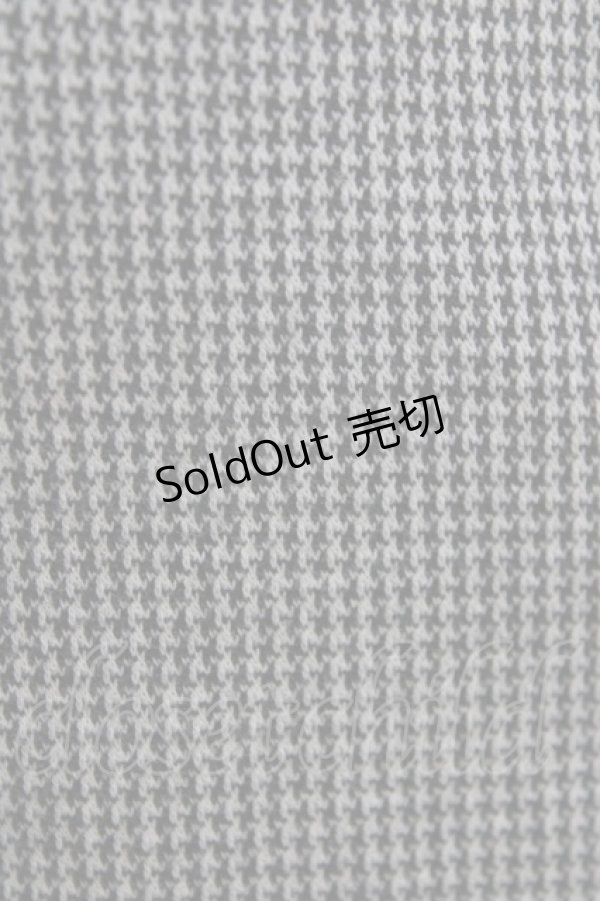 画像4: MILK / リセエンヌ ミニ  ハウンドトゥース×ブラック H-26-01-04-055-ML-SK-KB-ZH (4)