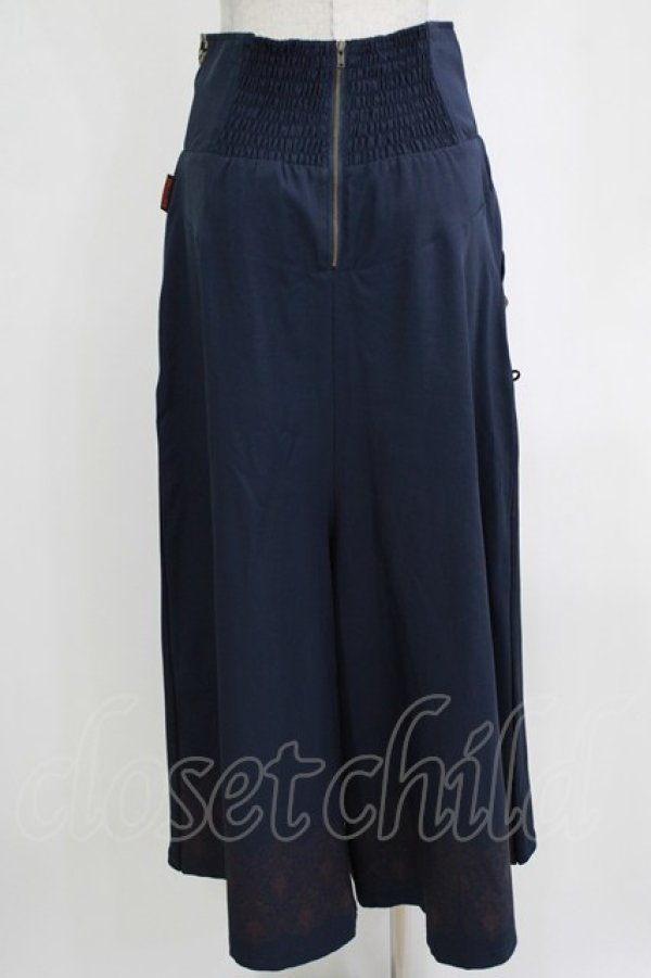 画像3: Ozz oneste / タッセル付袴パンツ  ネイビー H-26-01-04-058-OO-PA-KB-ZH (3)