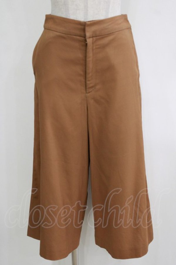 画像1: Jane Marple Dans Le Salon / コットンミドルパンツ  ブラウン H-26-01-04-060-JM-PA-KB-ZH (1)