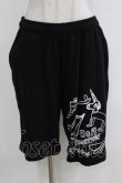 画像1: MILKBOY / Doodleショーツ  ブラック H-26-01-04-061-MB-PA-KB-ZH (1)