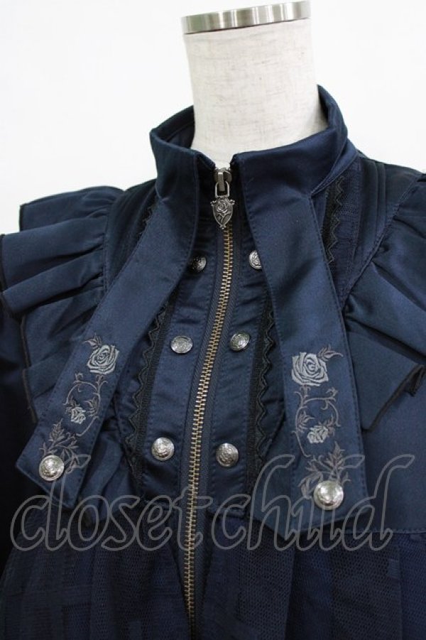 画像5: OZZ ANGELO / Curios Perfumeワンピース  ネイビー H-26-01-04-005-OO-OP-KB-ZH (5)