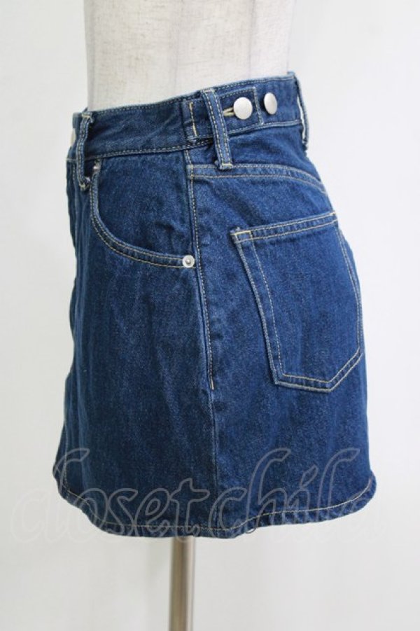 画像2: jouetie / マイクロミニスカパン  ブルー H-26-01-04-065-EL-PA-KB-ZH (2)