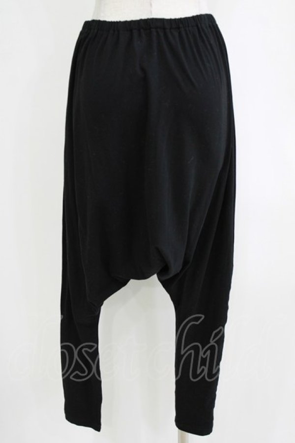 画像3: Na+H / サルエルレギンスパンツ  黒 H-26-01-04-066-PU-PA-KB-ZH (3)