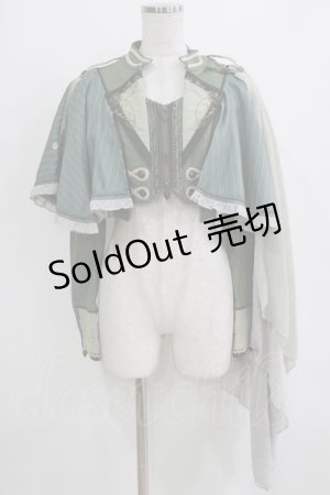 画像: Ozz oneste / Cheerful Rose Partyジャケット  グリーン H-26-01-04-068-OO-JA-KB-ZH