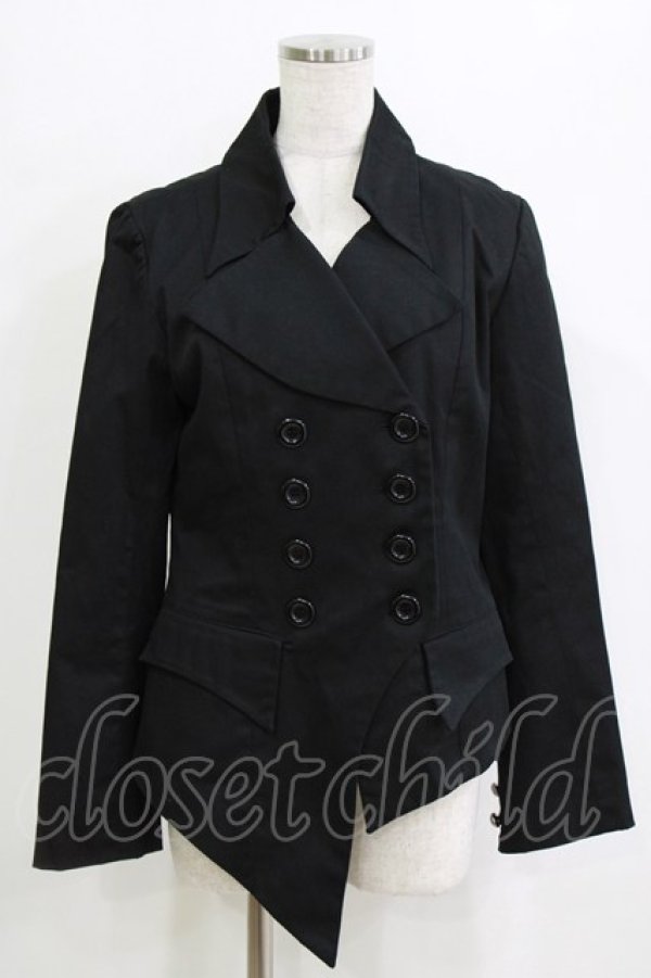 画像1: BPN / ダブルボタンジャケット M 黒 H-26-01-04-071-GO-JA-KB-ZH (1)