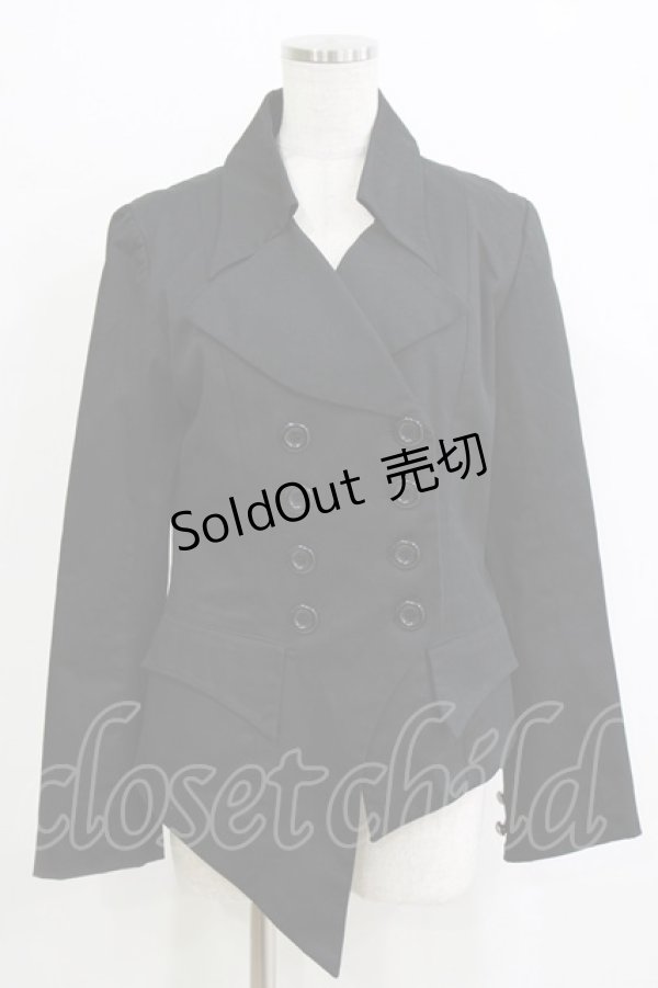 画像1: BPN / ダブルボタンジャケット M 黒 H-26-01-04-071-GO-JA-KB-ZH (1)