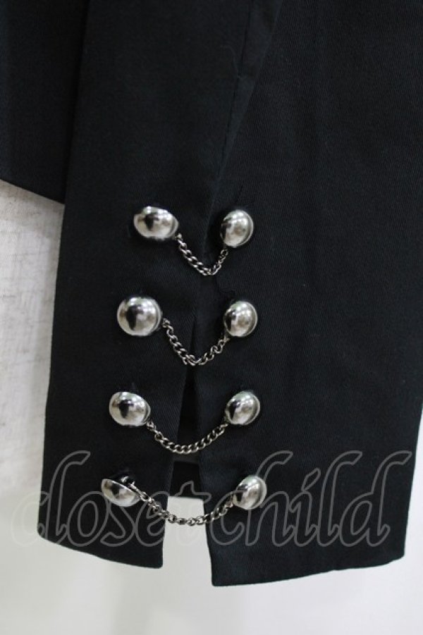 画像4: BPN / ダブルボタンジャケット M 黒 H-26-01-04-071-GO-JA-KB-ZH (4)