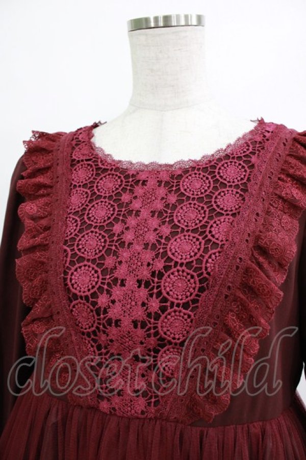 画像4: Vallee lys / "Frost Crystals"ワンピース  ワイン H-26-01-04-006-GO-OP-KB-ZH (4)