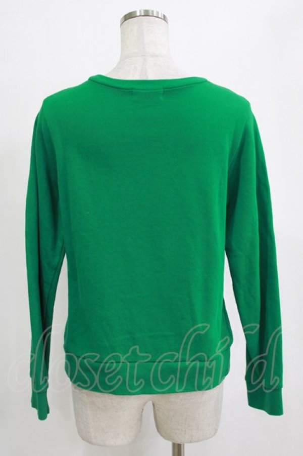 画像3: elements,H PARTY!! / ベアスウェットトップス  グリーン H-26-01-04-076-GO-TO-KB-ZH (3)