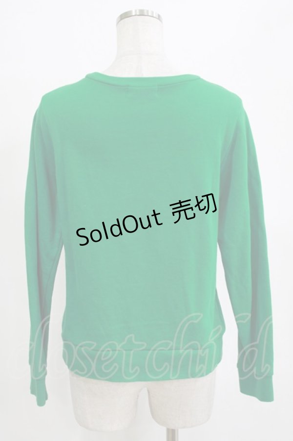 画像3: elements,H PARTY!! / ベアスウェットトップス  グリーン H-26-01-04-076-GO-TO-KB-ZH (3)