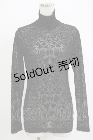 画像: a maiden devil / Ornament tops S ブラック H-26-01-04-077-GO-TO-KB-ZH