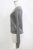 画像2: elements,H / マスケラレースカーディガン  グレー H-26-01-04-078-PU-TO-KB-ZH (2)