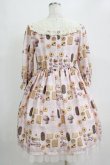 画像3: Melody BasKet / Basのお菓子屋さんヨークワンピース M ピンク H-26-01-04-008-LO-OP-KB-ZH (3)