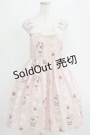 画像: Leur Getter / Autumn Macaron Parfaitキャミワンピース  ピンク H-26-01-04-011-LU-OP-KB-ZH