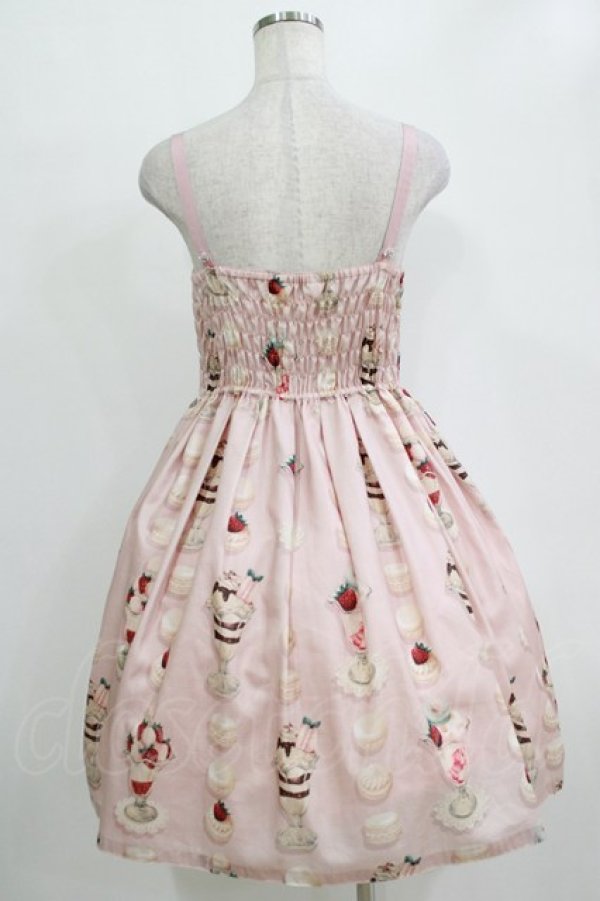 画像3: Leur Getter / Autumn Macaron Parfaitキャミワンピース  ピンク H-26-01-04-011-LU-OP-KB-ZH (3)