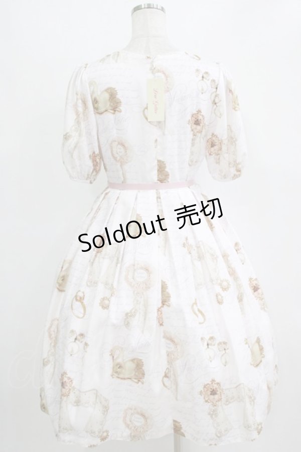 画像3: Leur Getter / Jewel Brooch袖付ワンピース M ピンク H-26-01-04-012-LU-OP-KB-ZT547 (3)