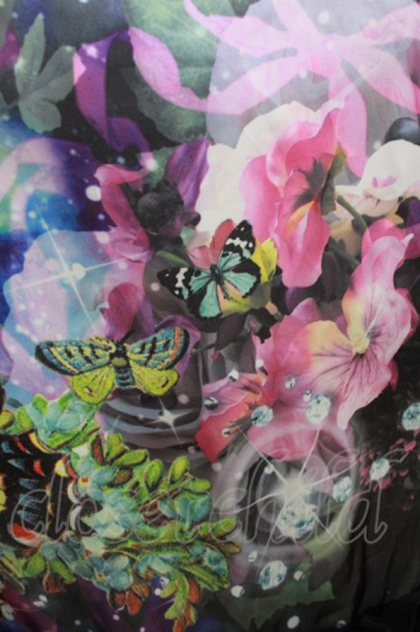 画像4: Triple fortune / 水没薔薇スカート   H-26-01-04-013-EL-SK-KB-ZH (4)