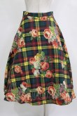 画像3: Jane Marple Dans Le Salon / ローズタータンロングスカート M グリーン H-26-01-04-016-JM-SK-KB-ZH (3)
