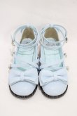 画像1: Angelic Pretty / Tea Party Shoes LL/約25.5cm サックス H-26-01-05-1001-AP-SH-NS-ZH (1)